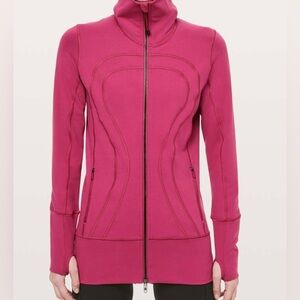 lululemon athletica In Stride Jacket Violet Red -Size 4